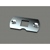 SUPORTE FLANGE MOTOR QUADRADO SEM PARAFUSO ZINCADO