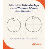 RODA PARA PERFIL DE MOTORIZAÇÃO